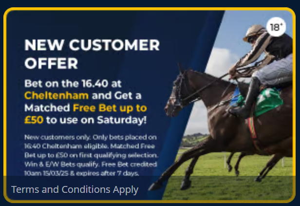 Star Sports free bet at Cheltenham on Friday